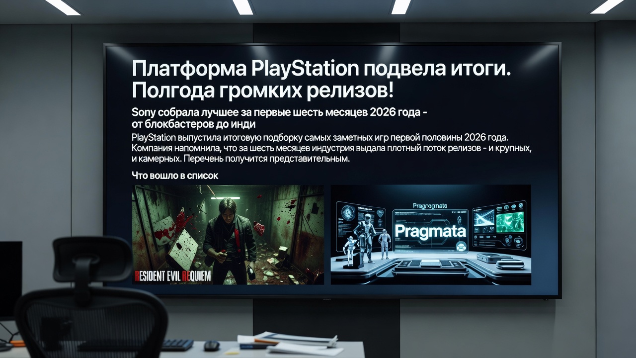 PlayStation подвела итоги. Полгода громких релизов!