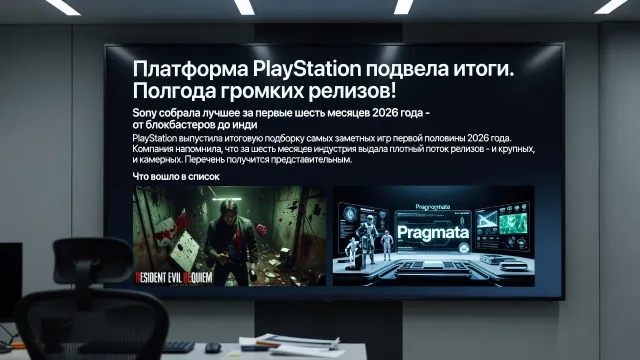 PlayStation подвела итоги. Полгода громких релизов!